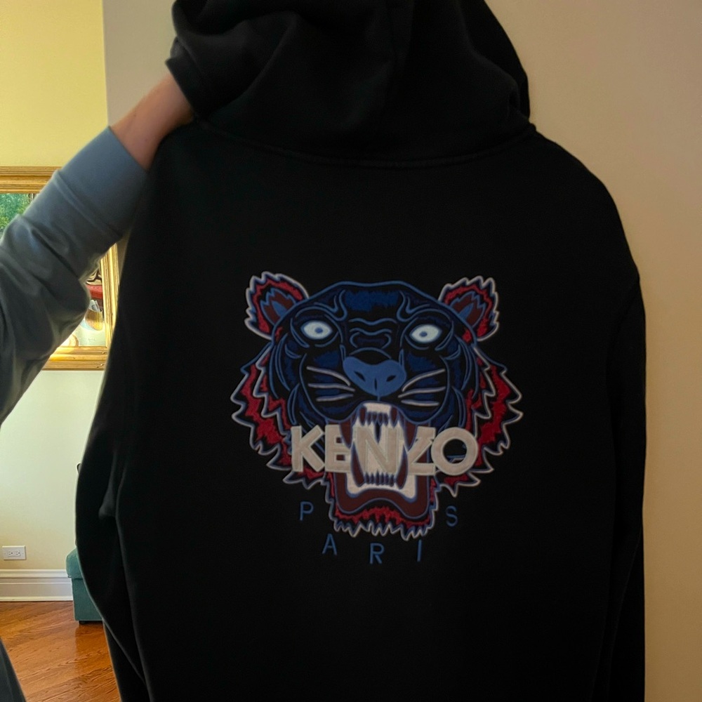 KENZO Lucky Tiger Zip-Up 🐯💙